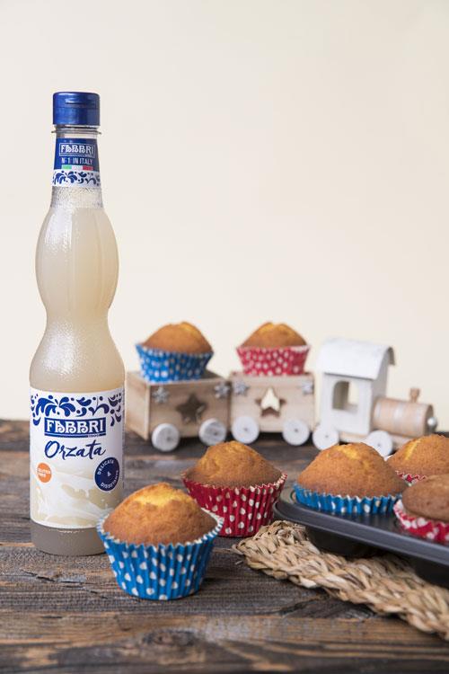 Fabbri Orzata-scented muffins