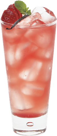 Strawberry Tea and Soda
