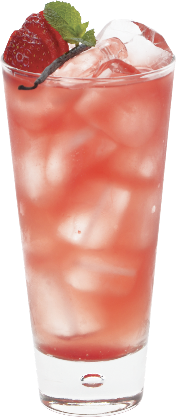 Strawberry Tea and Soda