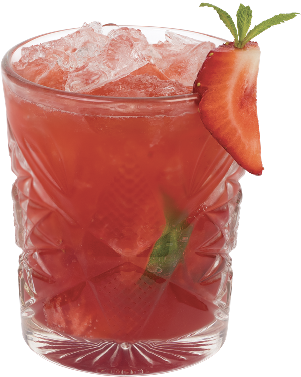 Strawberry Caipiroska