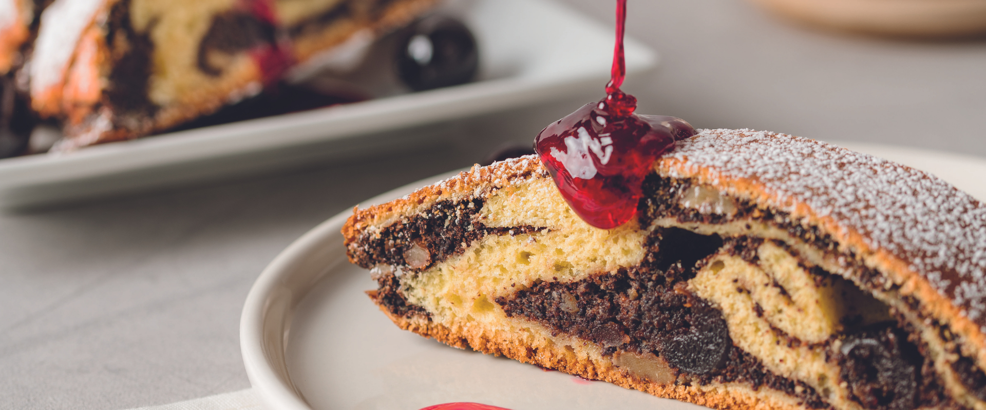 The secret for an irresistible Makowiec? Top Amarena Fabbri galore!