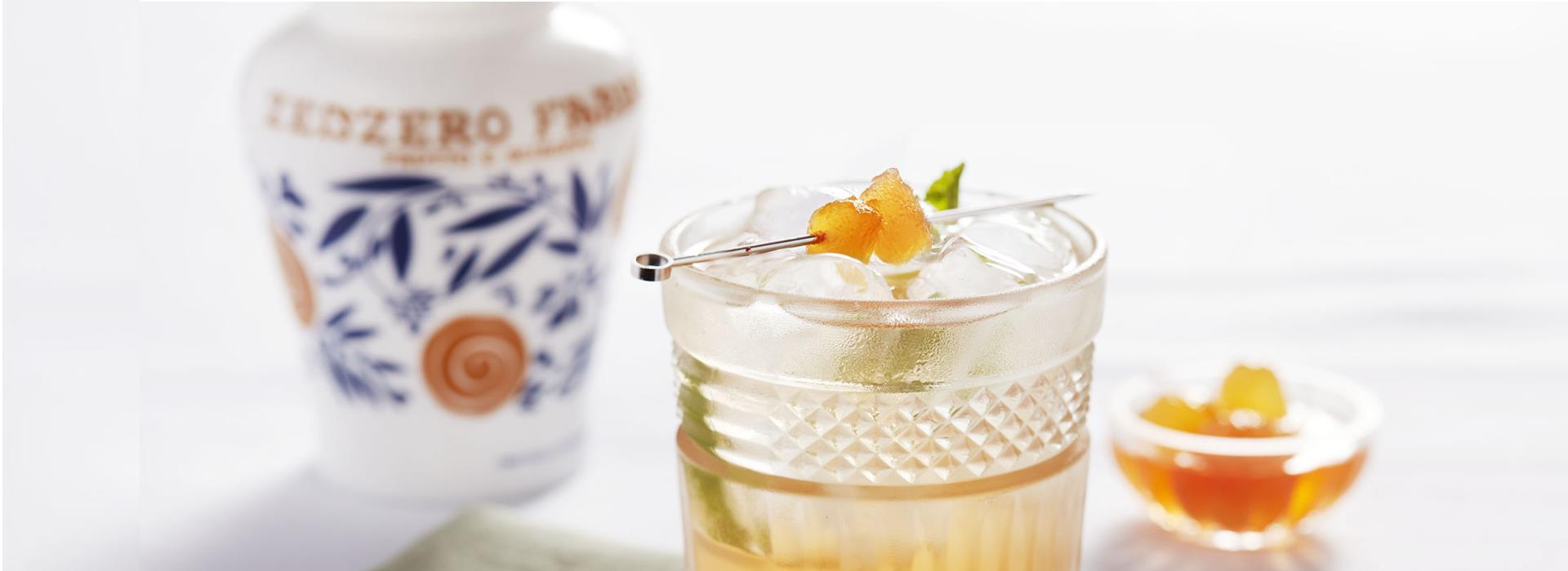 Try the lemonade with Zenzero Fabbri, for a refreshing break with an exotic taste