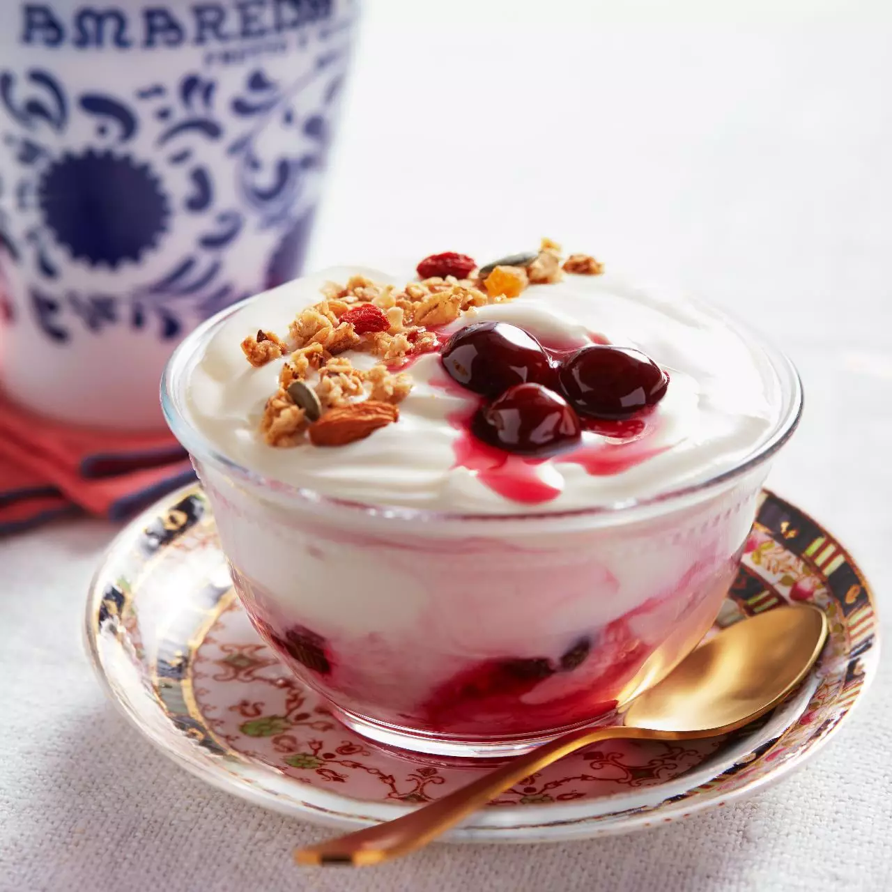 Yoghurt with Amarena Fabbri
