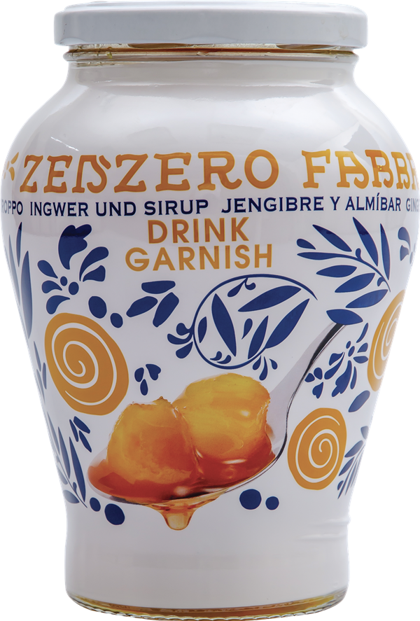 Zenzero Fabbri Drink Garnish