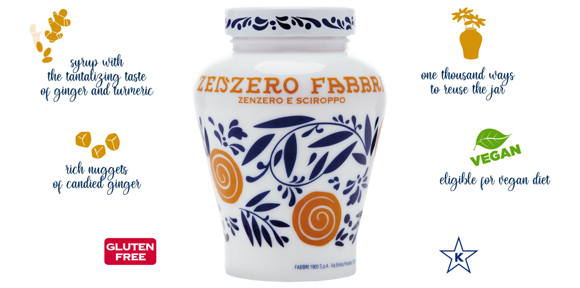 Zenzero Fabbri products