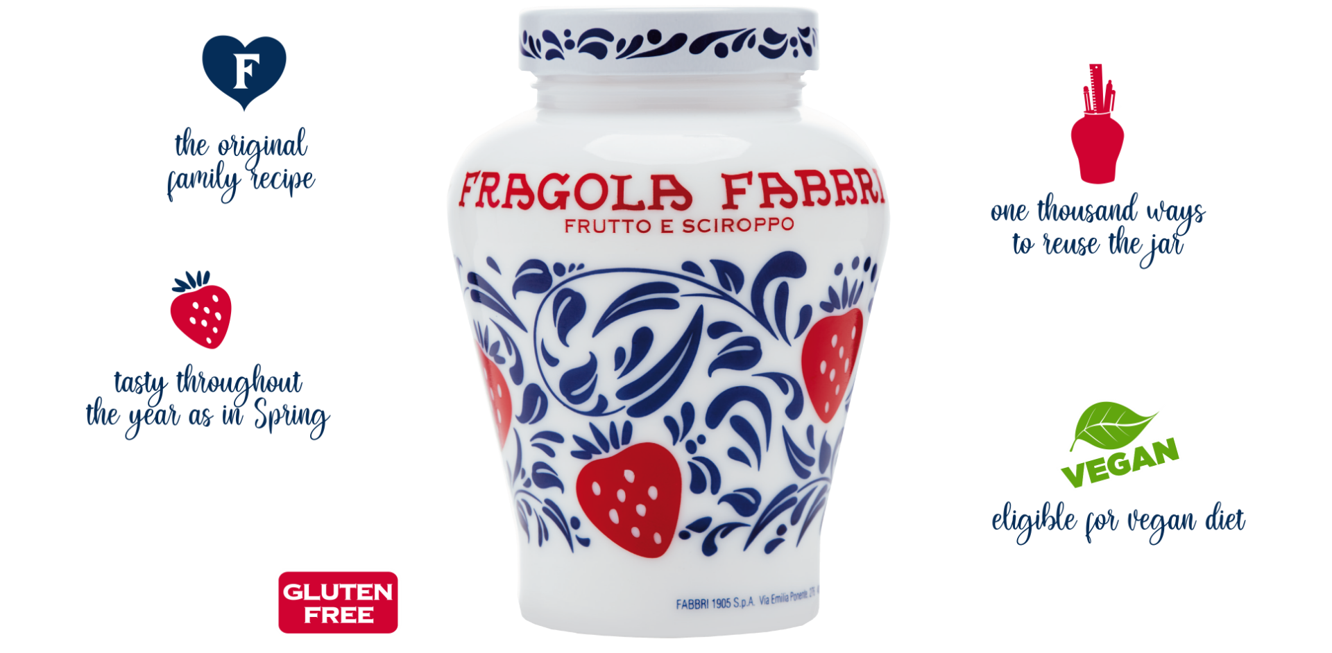 Fragola Fabbri products